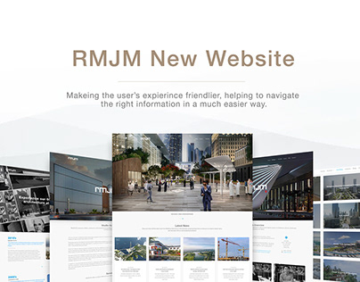 New website design- RMJM Network