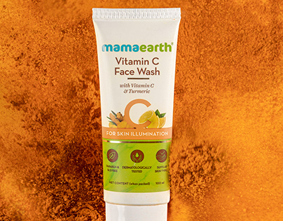 Textured Explosion with Mamaearth facewash