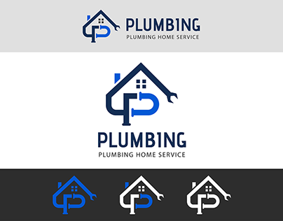 PLUMBING Home Service Logo Design & Branding