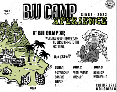 Project thumbnail - Fanzine - BJJ CAMP XP