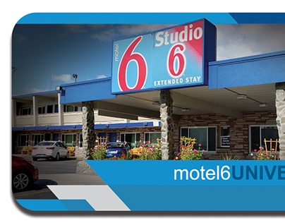 Motel 6 Business Card