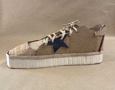 Cardboard Shoe Prototype