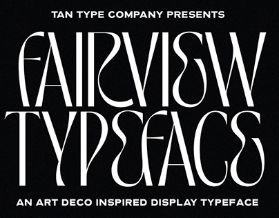 Modern Display Typeface