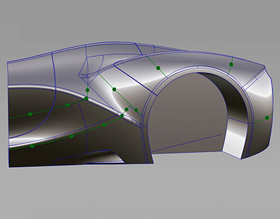 Project thumbnail - Modeling practice // Rear fender