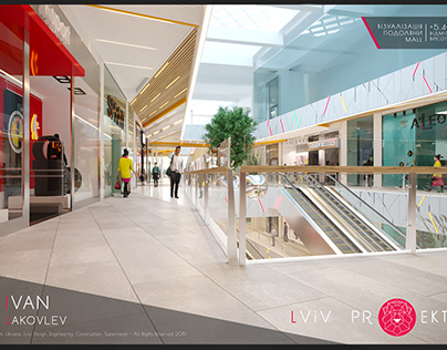 PODOLIANY MALL LEVEL +5.400. FUNCTION: SHOPPING CENTTER