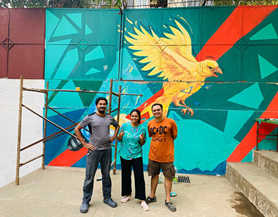 Mural paintings in Mumbai