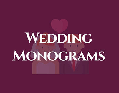 Wedding Monograms