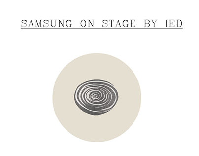 Samsung on stage by IED