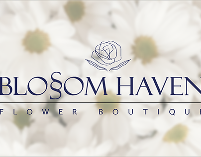 Blossom Haven. Logo and identity design.