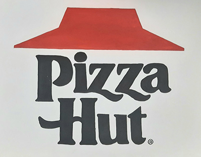 Pizza Hut Logo (Mannual Work)