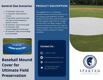 Baseball Mound Cover for Ultimate Field Preservation