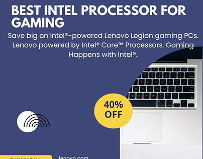 Lenovo Gaming Laptops with Intel Processors