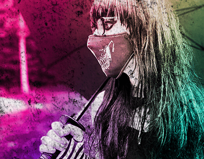 Goth Girl Umbrella Edit