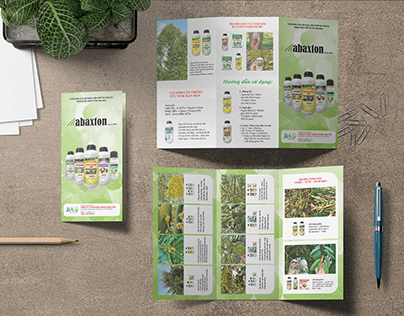 Brochuce of insecticide | Vusama Design