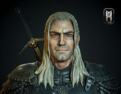 PORTFOLIO 3D Character - Geralt Of Rivia
