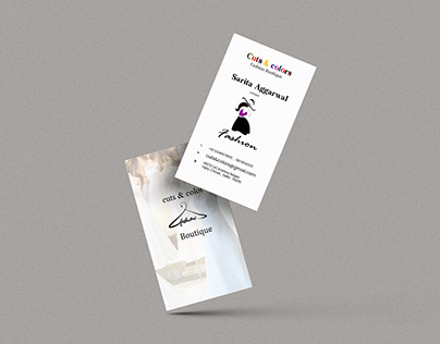 Business Card | Boutique visiting card | Fashion card