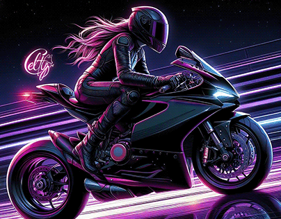 Woman Ducati Panigale Rider