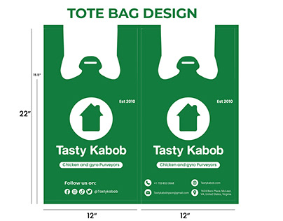 Tasty Kabob ।। Tote Bag Design