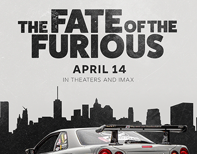 The Fate of The Furious Poster Concept