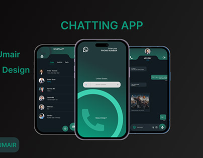 Chatting App Screen Design