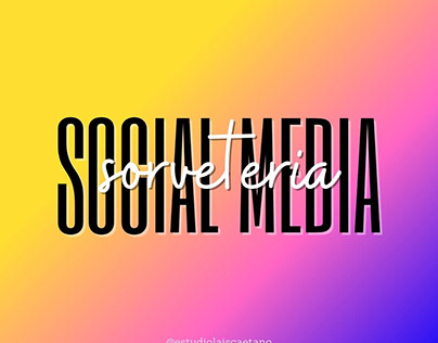 Social Media Sorveteria: Denise Sorvetes
