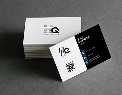 Hq business card design