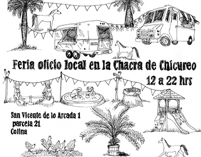 Flyer Feria Oficio Local