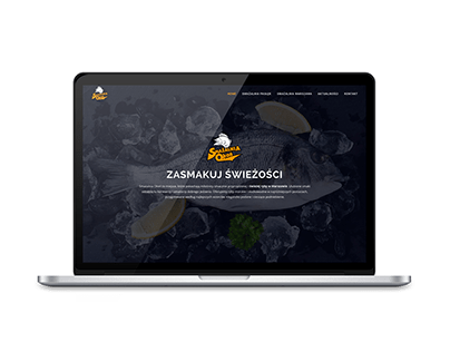 Smażalnia Okoń - Website design