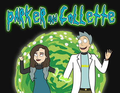 Rick and Morty style