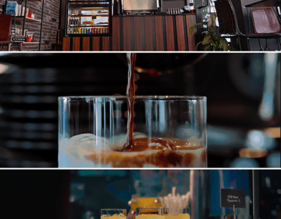 Refill Coffe Shop Commercial Shoot & Color