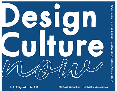 Design Culture Now + Pantone 2020 Color Poster