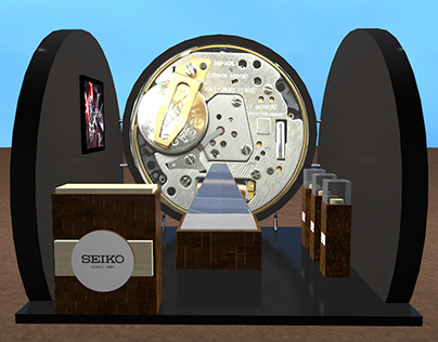 Seiko | 3D Design Booth
