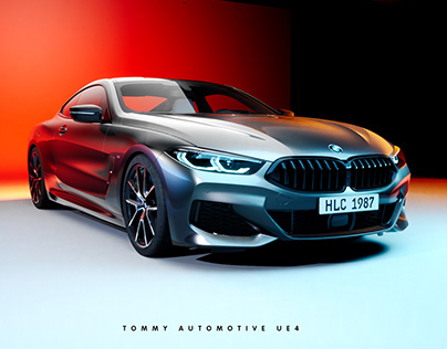 BMW 8-Series Coupe Unreal Engine Raytracing