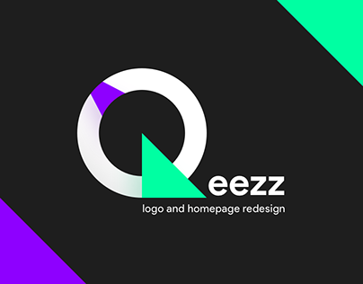 Qeezz - logo and homepage REDESIGN