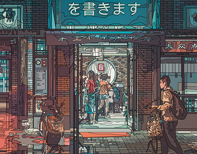 PHELO IN JAPAN | illustration