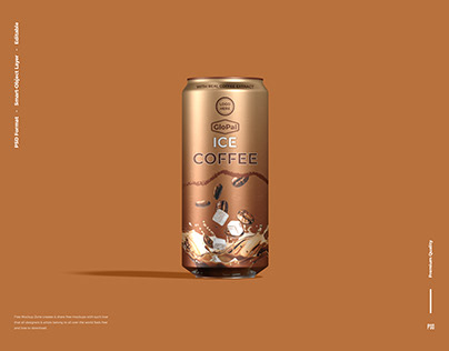 coffee can label design
