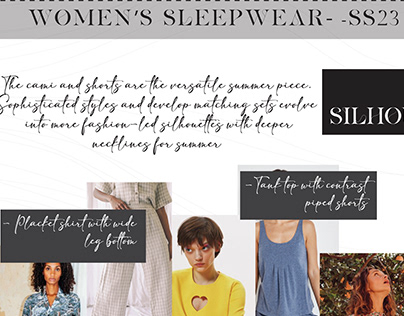 Women's Sleepwear- SS 2023