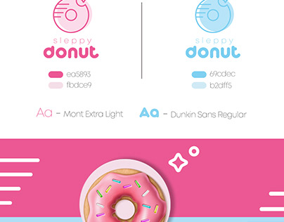 Sleepy Donut - Brand Identity