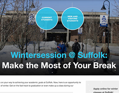 Wintersession at Suffolk County Community College