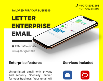 Letter Enterprise Email Flyer