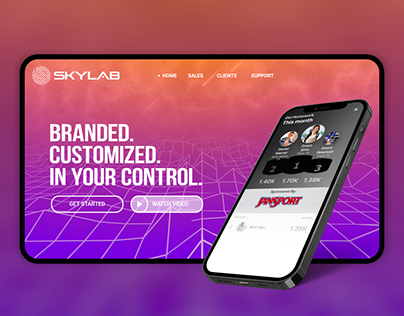UI / UX Concept for Skylab