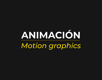 Project thumbnail - Motion Graphics Animation