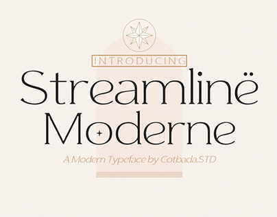 Streamline Moderne by Cotbada Studio