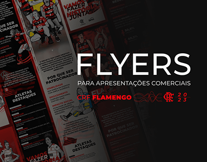Flyers Comerciais - CRF FLAMENGO 2023