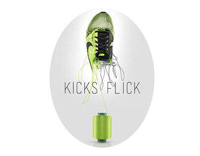 "Kicks Flick" Business Card