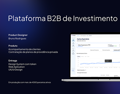 Plataforma B2B de Investimento