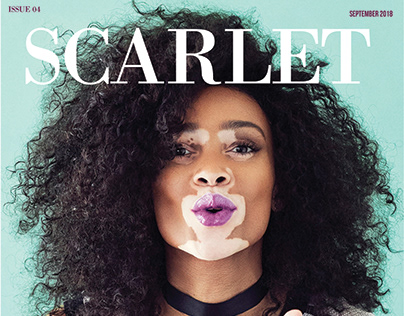 SCARLET- Editorial Design- Fashion magazine-