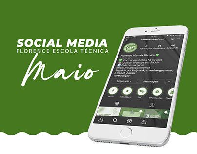 Florence | Escola Técnica - Social Media (Maio).
