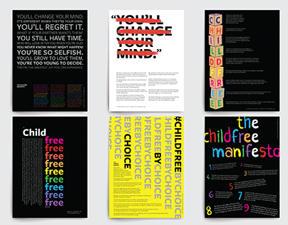 #ChildfreeByChoice Poster Series