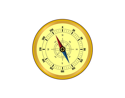 Compass, vector illustration